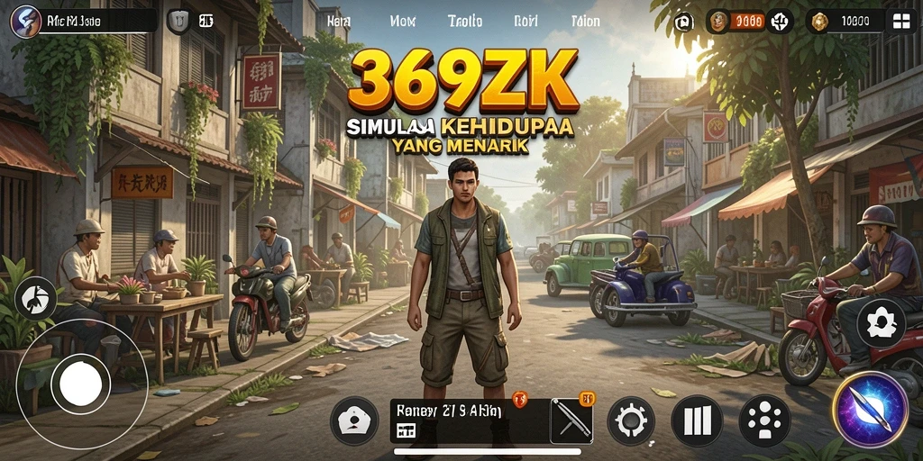 Tampilan gameplay <strong>369ZK</strong> yang menakjubkan dan penuh imajinasi.
