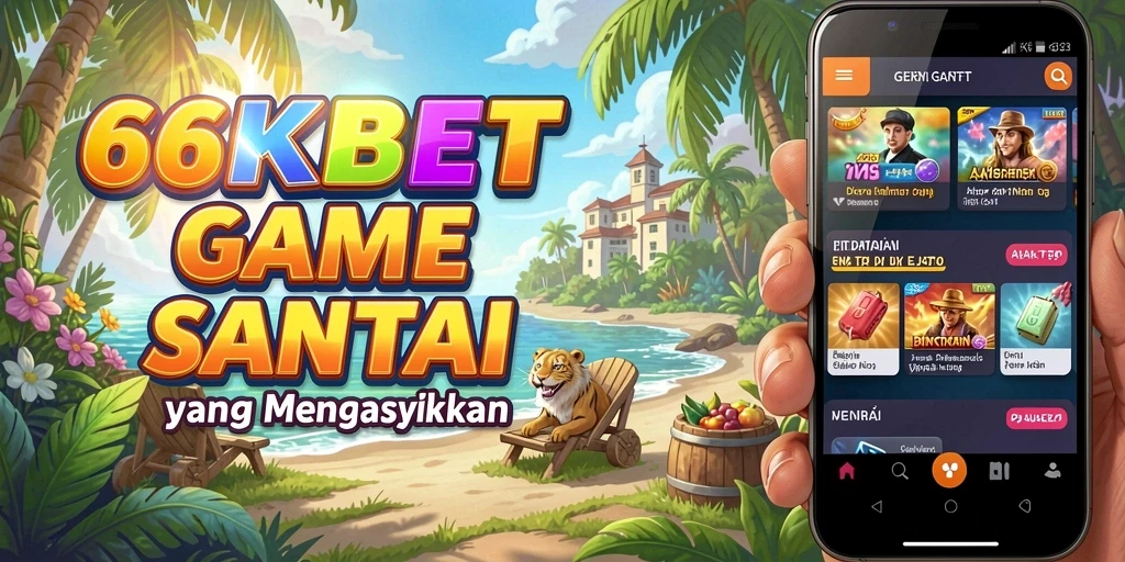 Tampilan gameplay seru dan berwarna dari 66KBET.