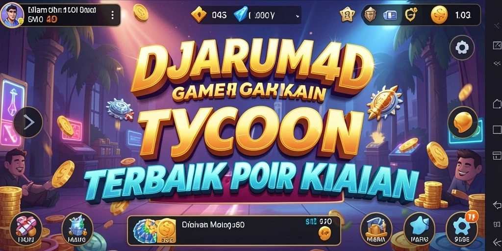 Screenshot dari gameplay seru DJARUM4D yang menunjukkan keseruan Tycoon.