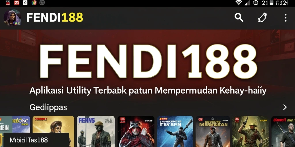 Tampilan antarmuka utama FENDI188 yang memudahkan pengguna.