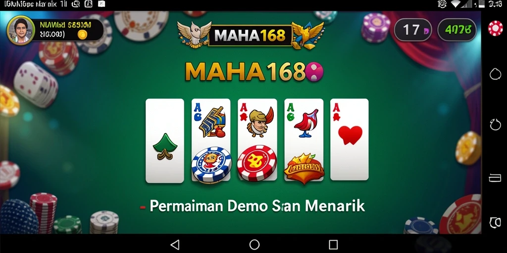 Screenshot gameplay MAHA168 menampilkan keseruan permainan Domino.