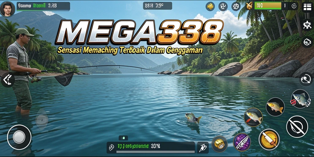 Tangkapan ikan menakjubkan di MEGA338, tunjukkan skill memancing Anda!