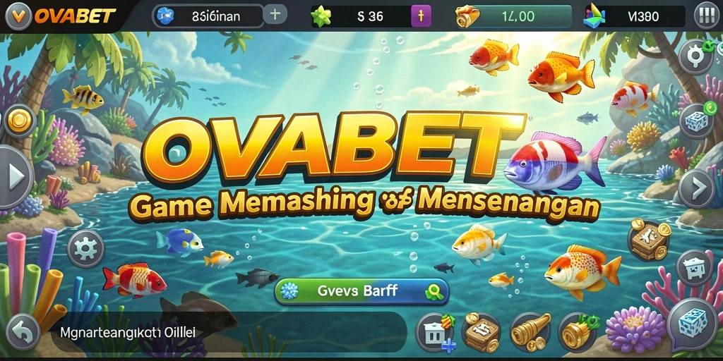 Tangkapan ikan yang seru dalam gameplay OVABET.
