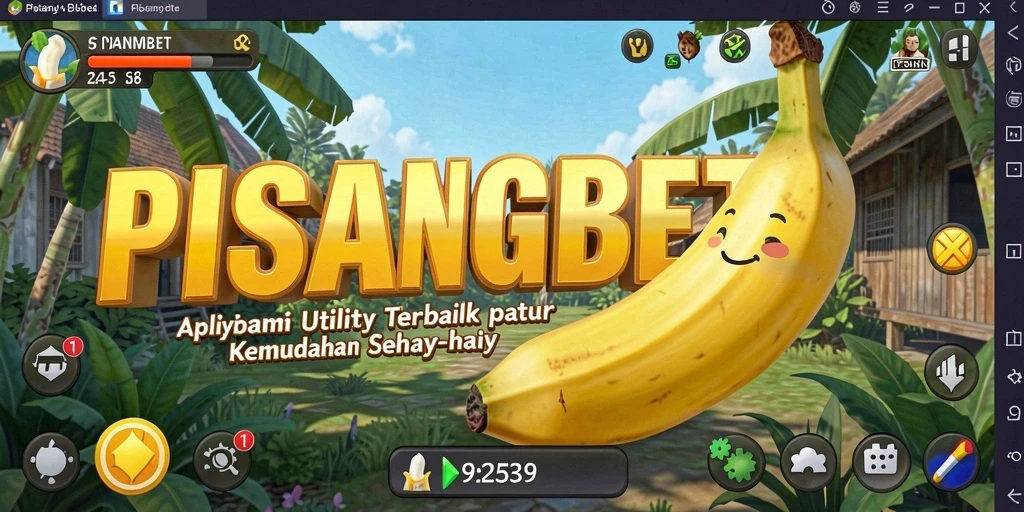 Tampilan antarmuka PISANGBET yang modern dan fungsional.