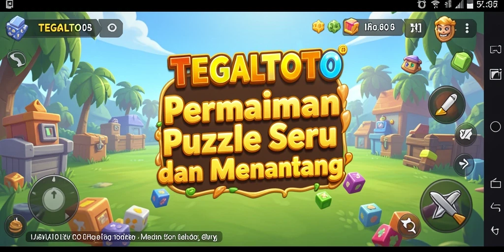 Screenshot gameplay TEGALTOTO yang menampilkan puzzle menarik.