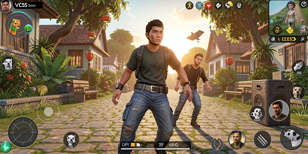 Tampilan gameplay VC55 yang menarik dan interaktif.